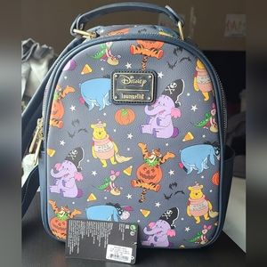 Disney Loungefly Winnie the Pooh Halloween Backpack